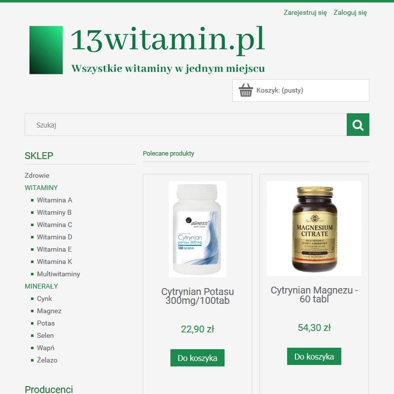 Witamina E i D3 w płynie