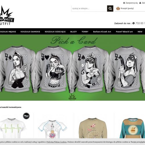 Sklep internetowy z odzieżą termoaktywną