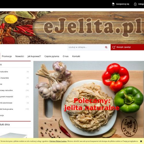 Jelita na kiełbasę