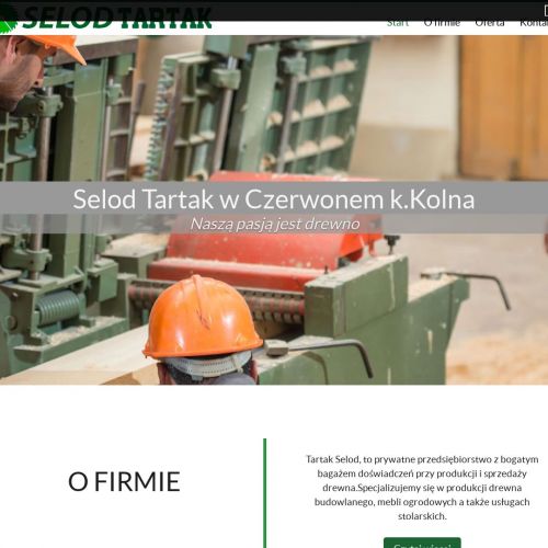 Tartak w Czerwonem k. Kolna