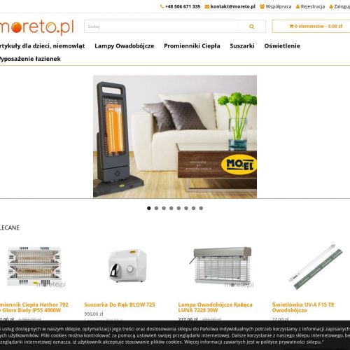 Lampa owadobójcza rażąca