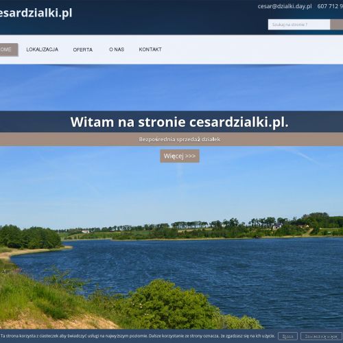 Działki budowlane nad jeziorami