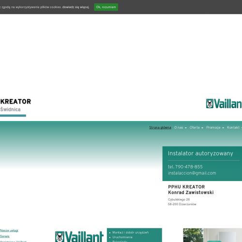 Instalacja ogrzewania podłogowego - Strzegom