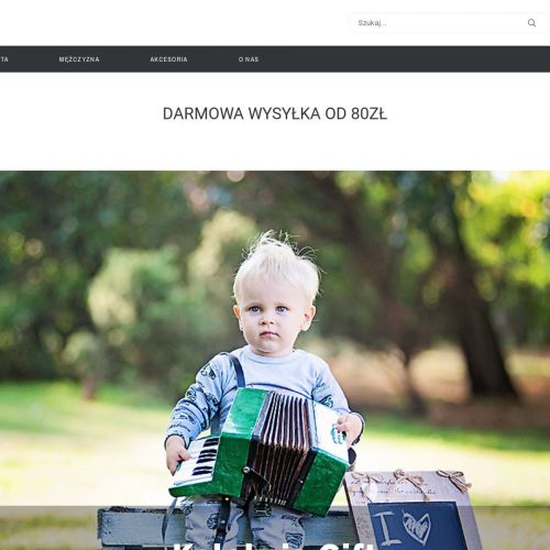 Zachar z polską modą niemowlęcą