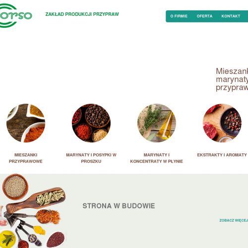 Hurtownia  aromatów i ekstraktów spożywczych