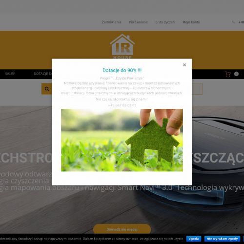 Sklep internetowy z fotowoltaiką