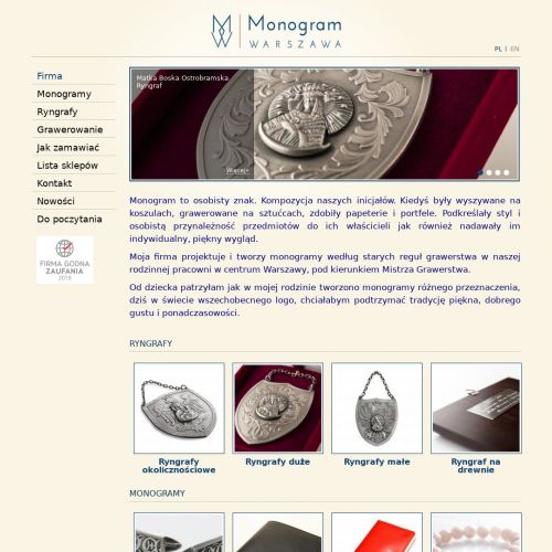 Grawerowanie srebrnych medalików