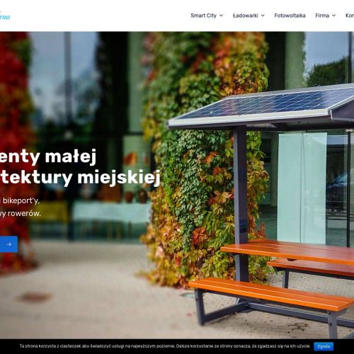 Ekologiczne przystanki i wiaty rowerowe