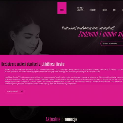 Laserowe usuwanie owłosienia