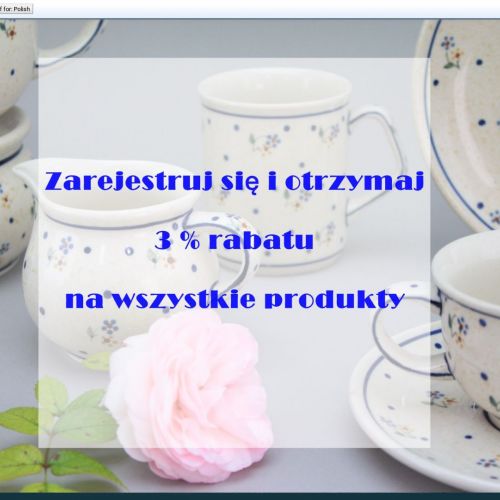 Ceramiczne donice i patery na ciasto