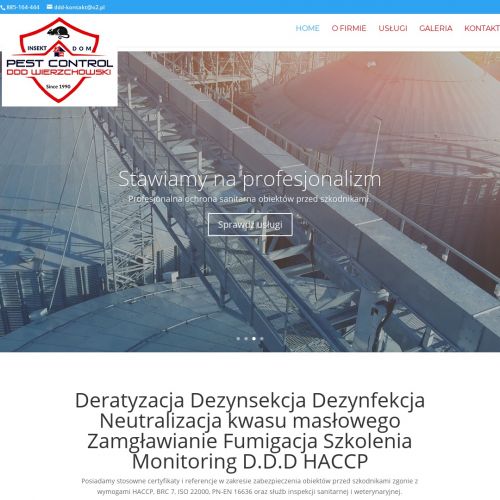 Zabezpieczanie obiektów w Radomiu przed szkodnikami