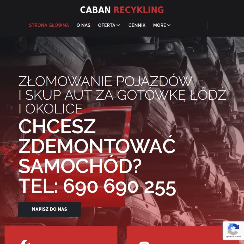 Złomowaniem samochodów
