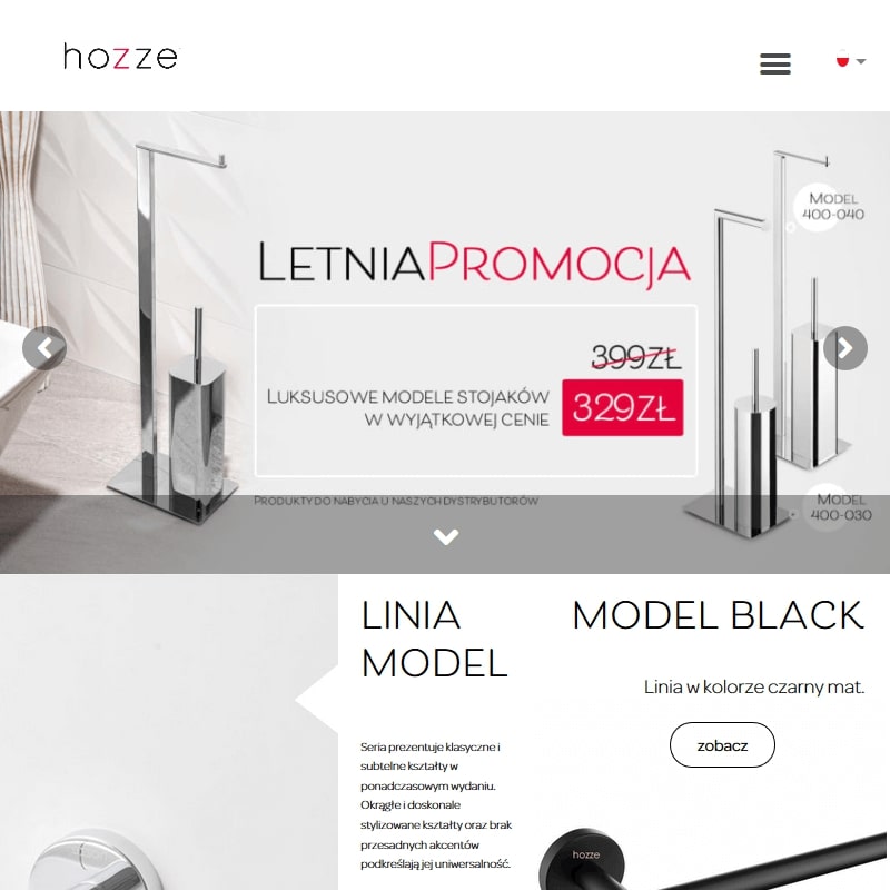 Designerskie akcesoria łazienkowe