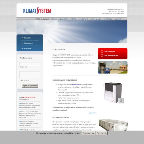 Montera wentylacji mechanicznej w Poznaniu