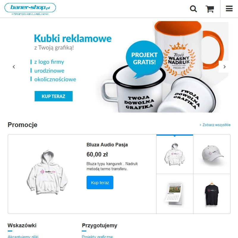 Laminowane banery