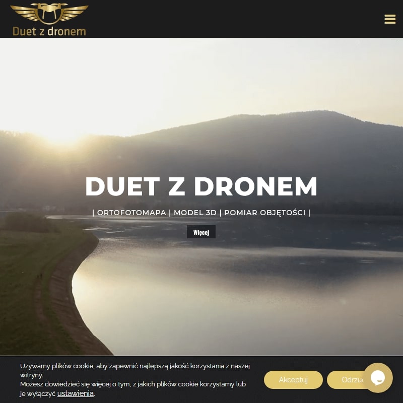 Filmowanie nieruchomości dronem