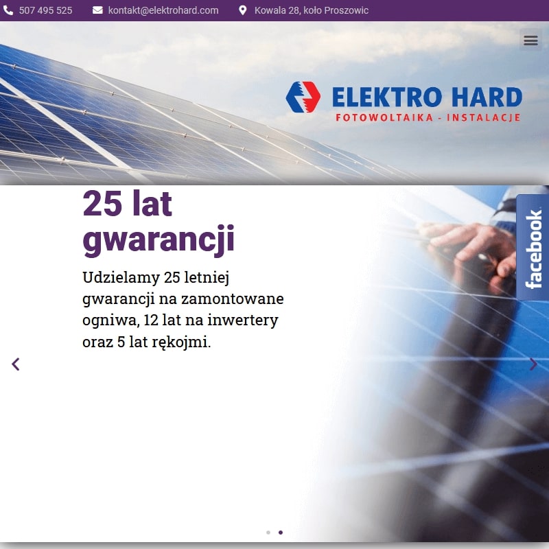 Instalacje elektryczne na terenie Bochni