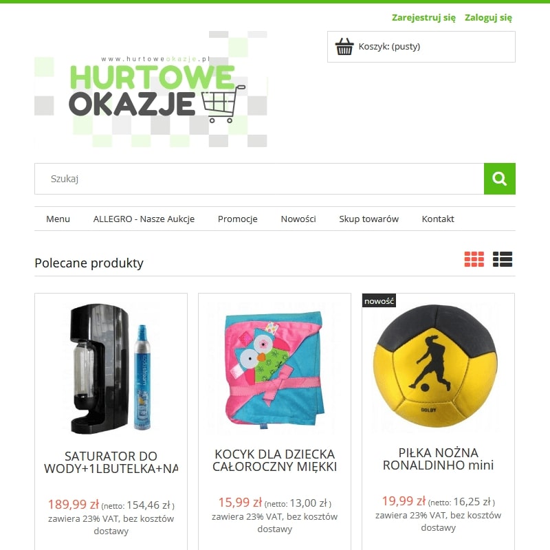 Hurtownia dziecięca – Bielsko