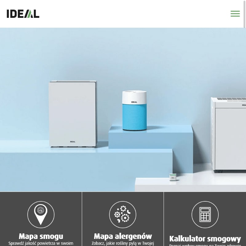 Oczyszczacz powietrza z filtrem Hepa