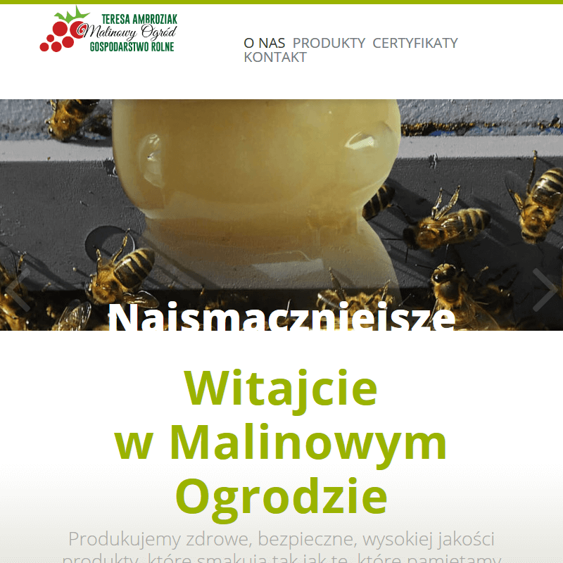 Sok z malin - Sklep internetowy