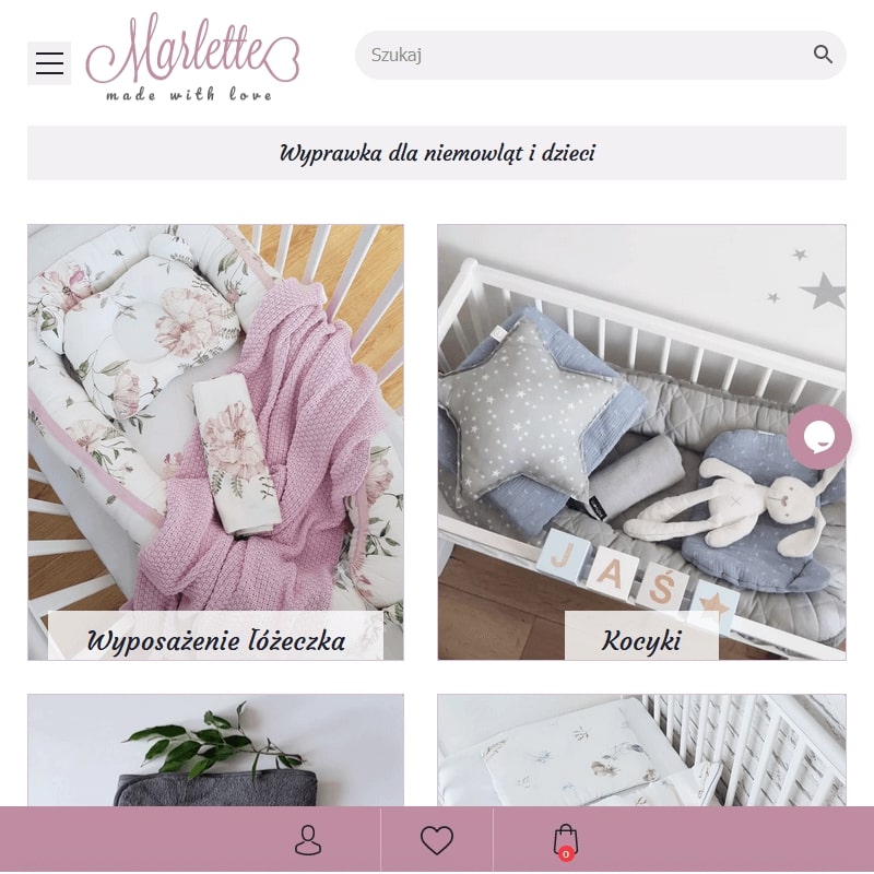 Ochraniacz do łóżeczka 120x60