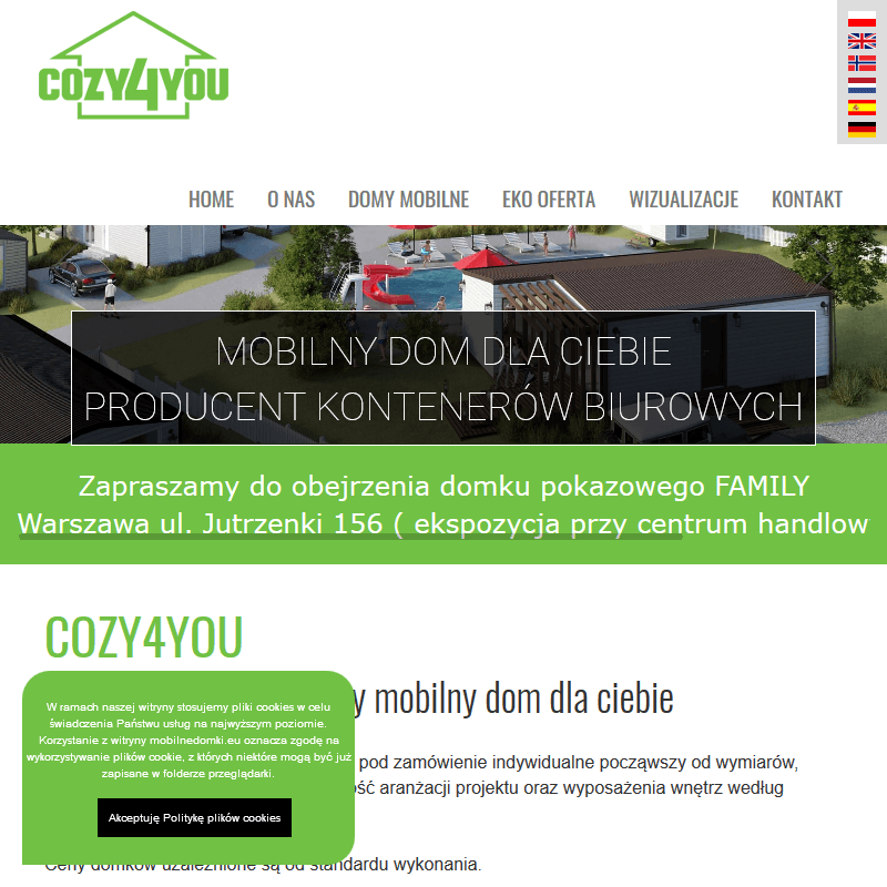 Systemowe kontenery biurowe