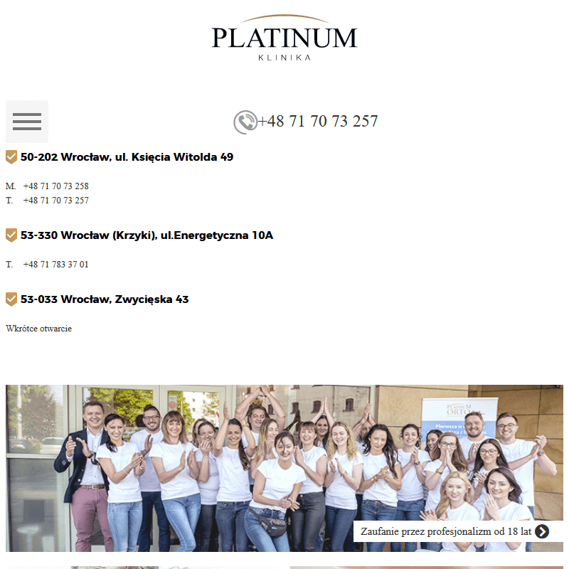 Implanty stomatologiczne dla Klientów z Wrocławia