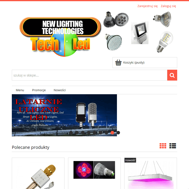 Halogeny LED do motoru